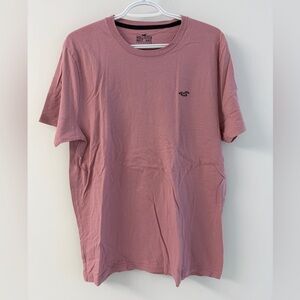 Hollister Men’s T-Shirt - Pink XL